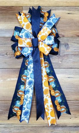 Bead Grass Wreath with Optional Bow #24